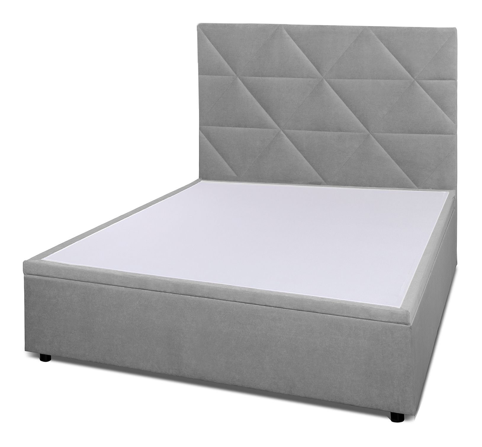 Łóżko Fro Caro 120X200 Mono246 Szary Z Pojemnikiem