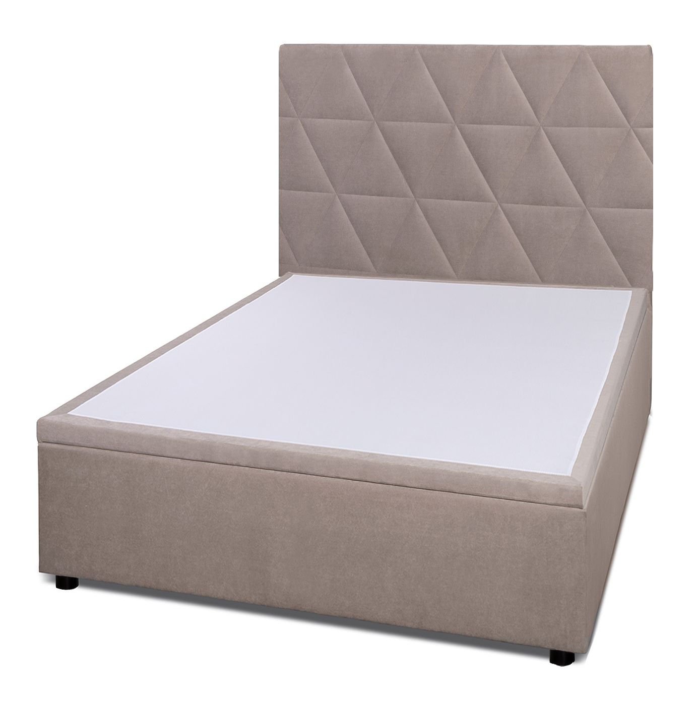 Łóżko Fro Caro 140X200 Mono233 Beżowy Z Pojemnikiem