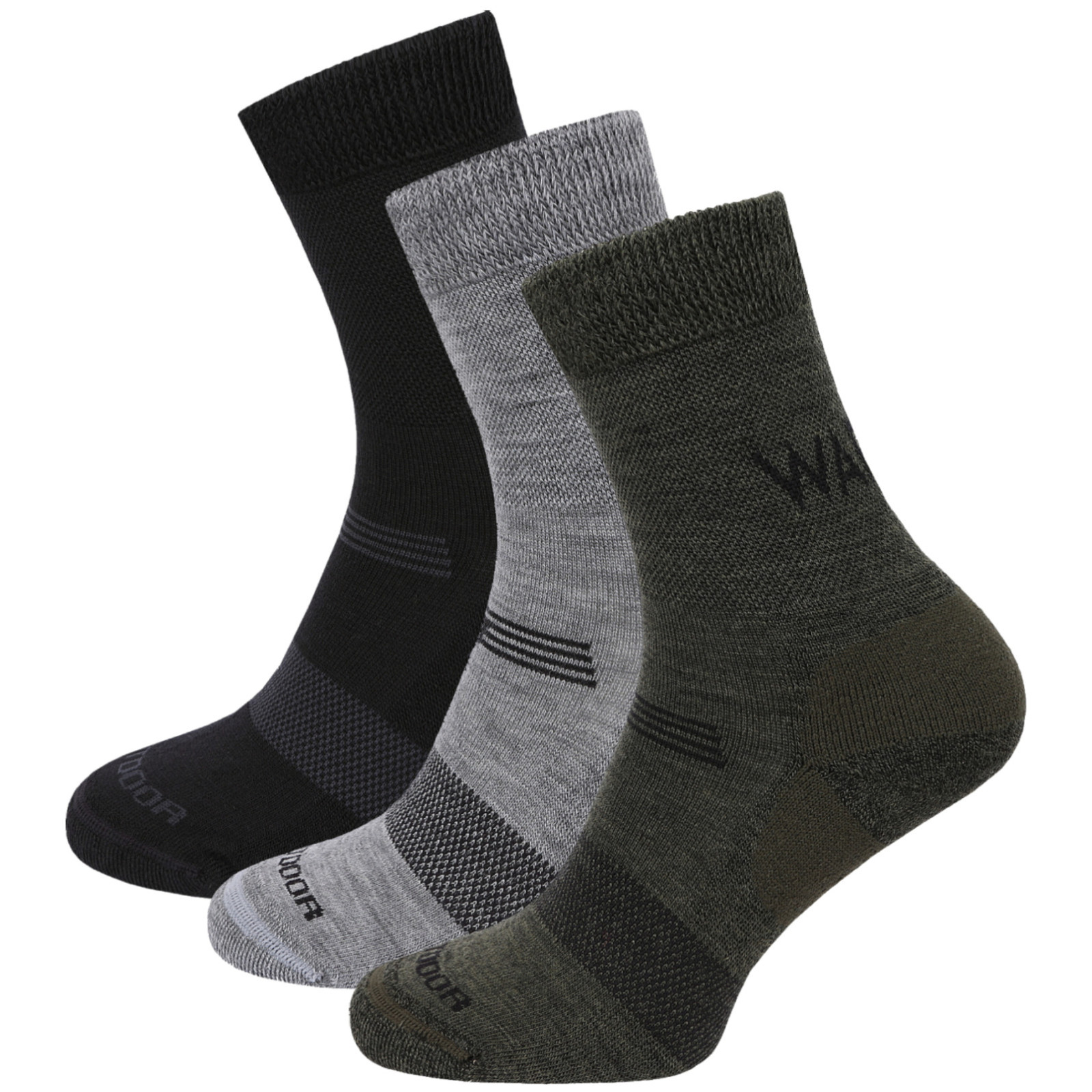 Skarpety męskie Warg Merino Hike M 3-pack Rozmiar skarpet: 43-47 / Kolor: mix2