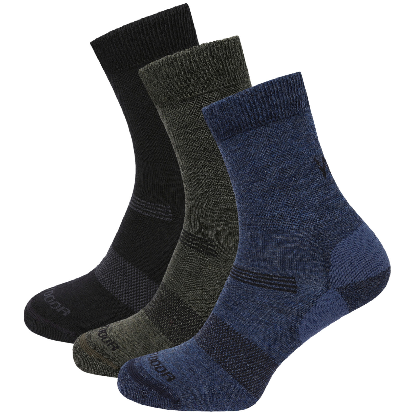 Skarpety męskie Warg Merino Hike M 3-pack Rozmiar skarpet: 43-47 / Kolor: mix1