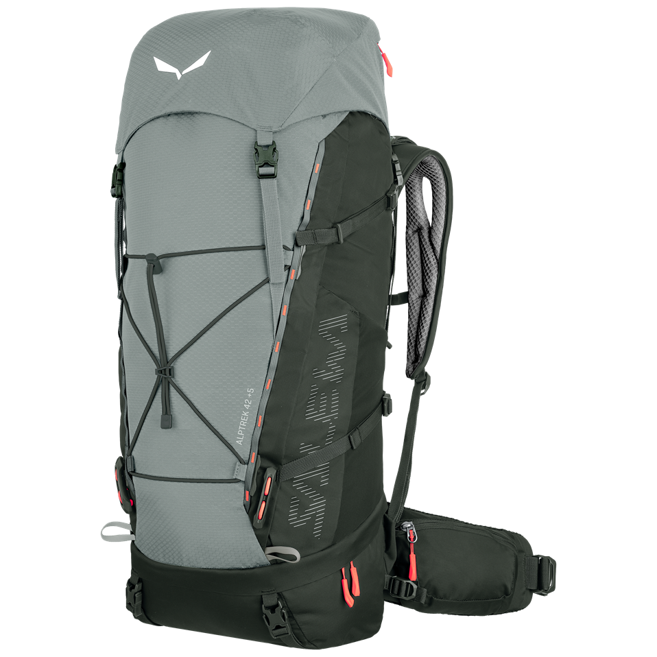 Plecak Salewa Alptrek 42 +5 Bp Kolor: zielony/szary