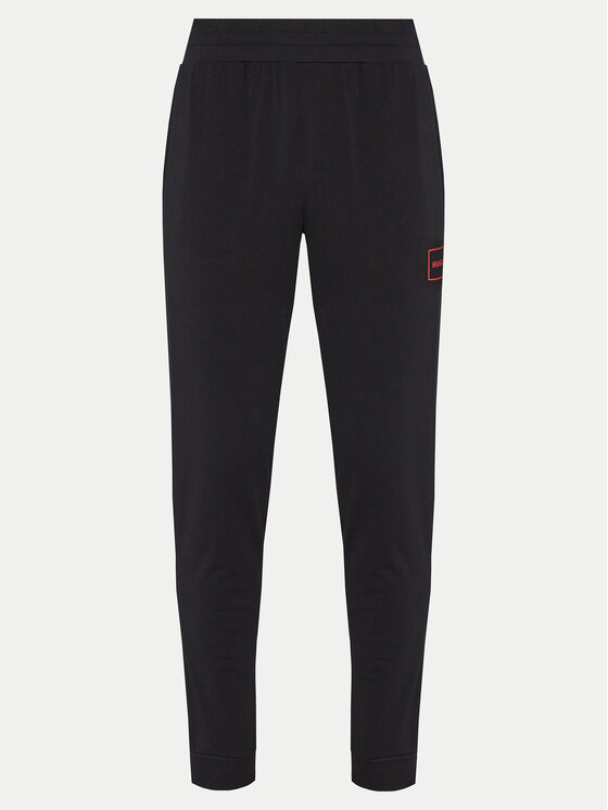 Hugo Spodnie dresowe 50525246 Czarny Regular Fit