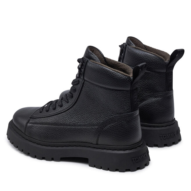 Trapery Tommy Jeans Tjm Warm Lining Boot EM0EM01274 Czarny