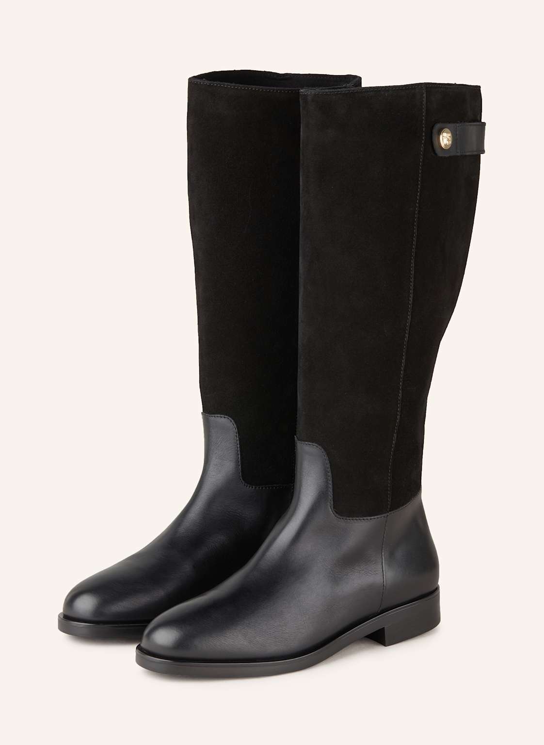 Tommy Hilfiger Kozaki schwarz