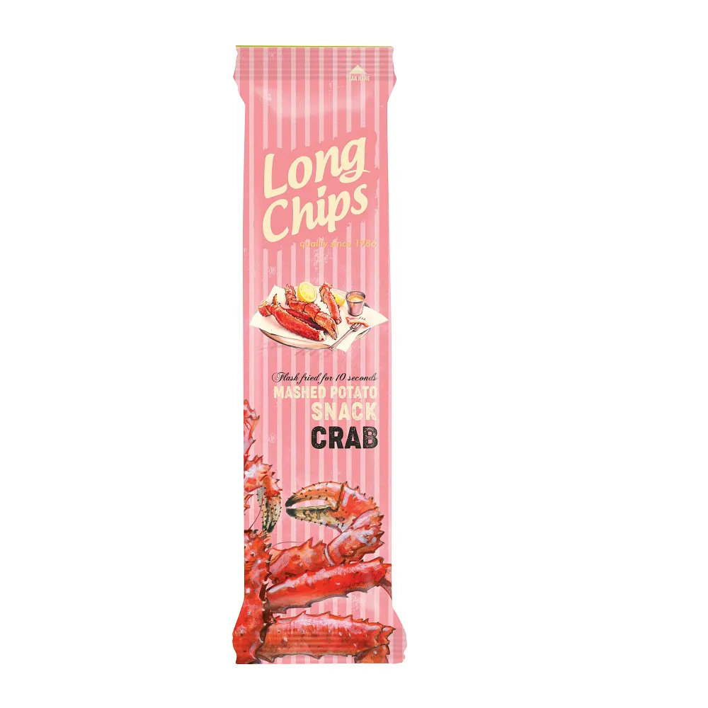 Chipsy ziemniaczane o smaku kraba 75 g x20