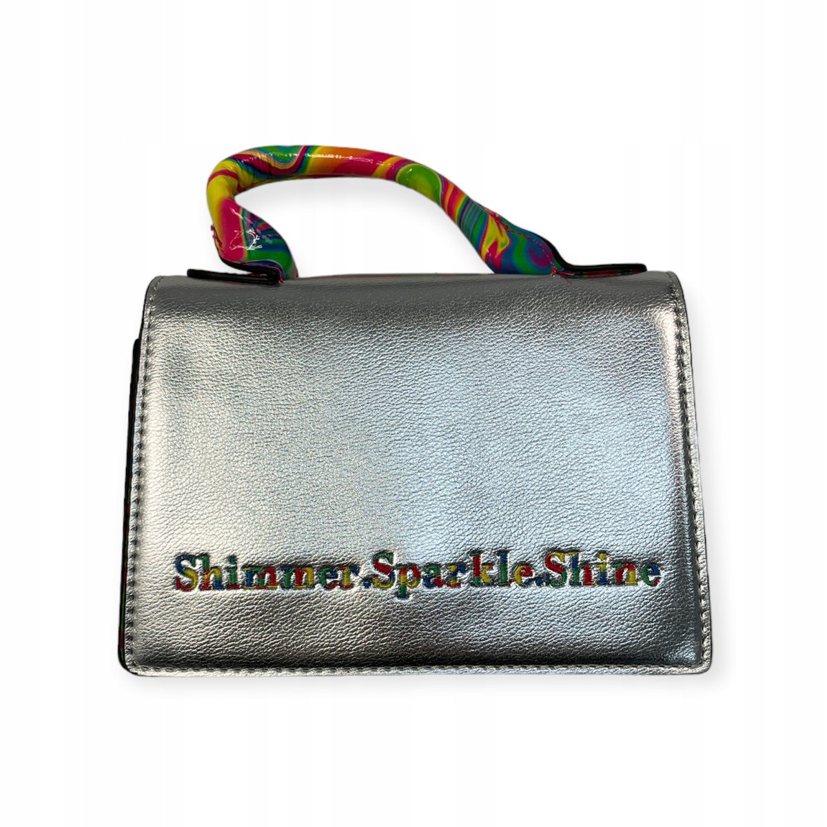 Mała torebka damska z paskiem Shimmer Sparkle Shine