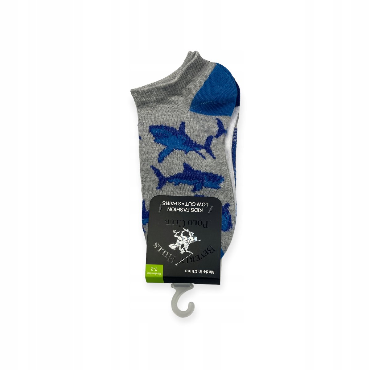 Skarpetki stopki 3 pary dla dziewczynki BEVERLY HILLS POLO CLUB 6 lat