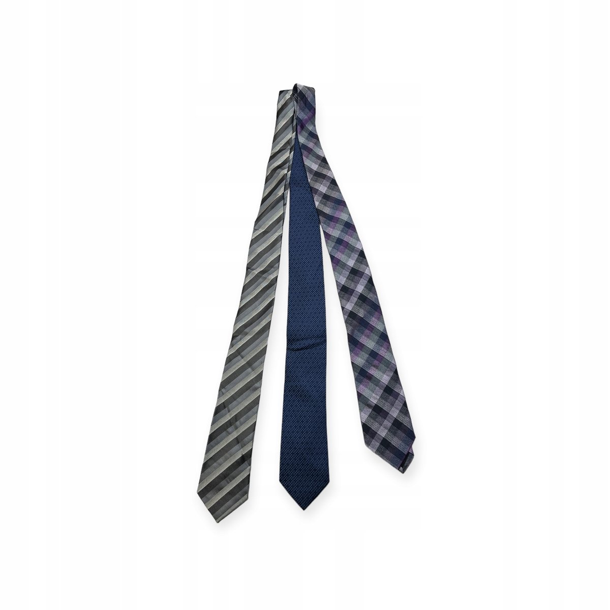 Zestaw krawatów męskich mix kolorów i wzorów KENNETH COLE