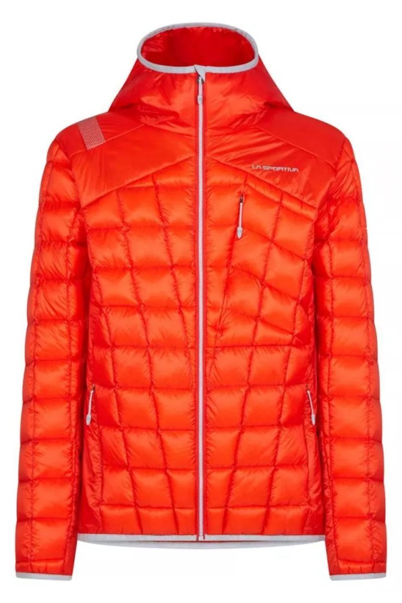 Kurtka męska La Sportiva D'Herrens Down trekkingowa czerwona puchowa-M