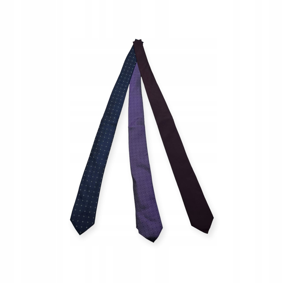 Zestaw krawatów męskich mix kolorów i wzorów KENNETH COLE