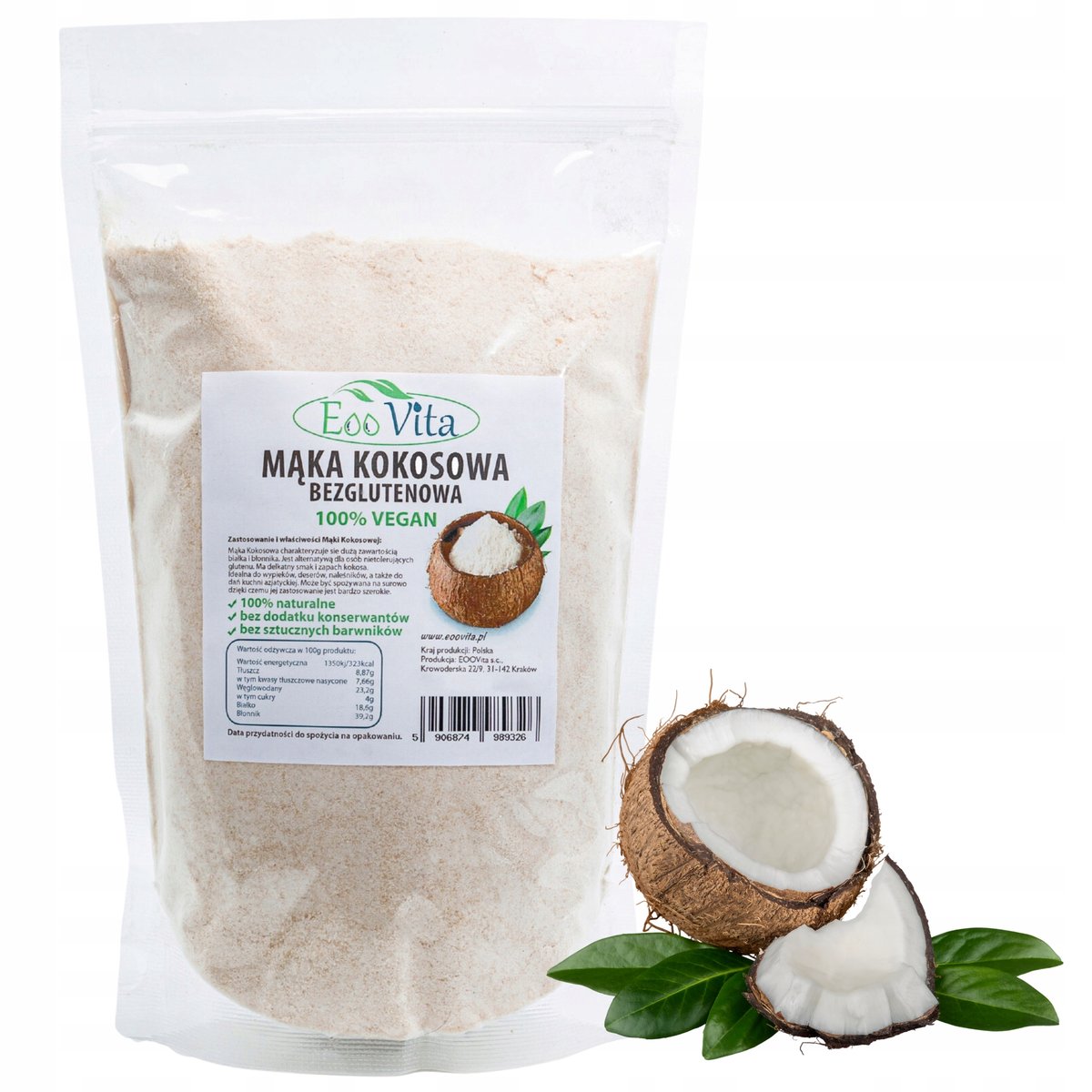 Mąka kokosowa1000g