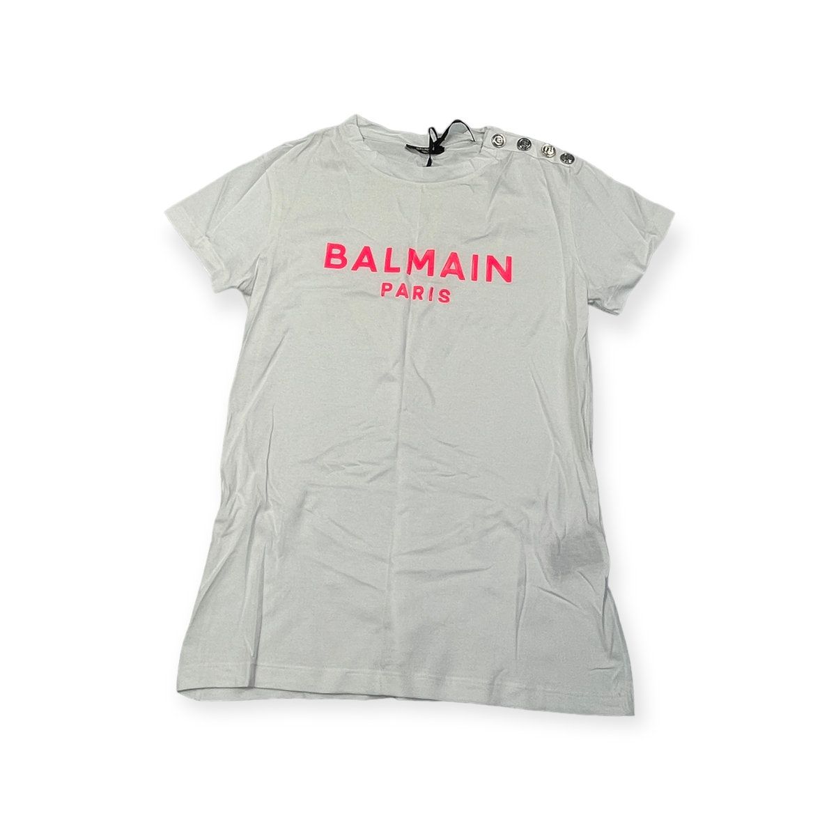 Bluzka damska na krótki rękaw Balmain Paris M