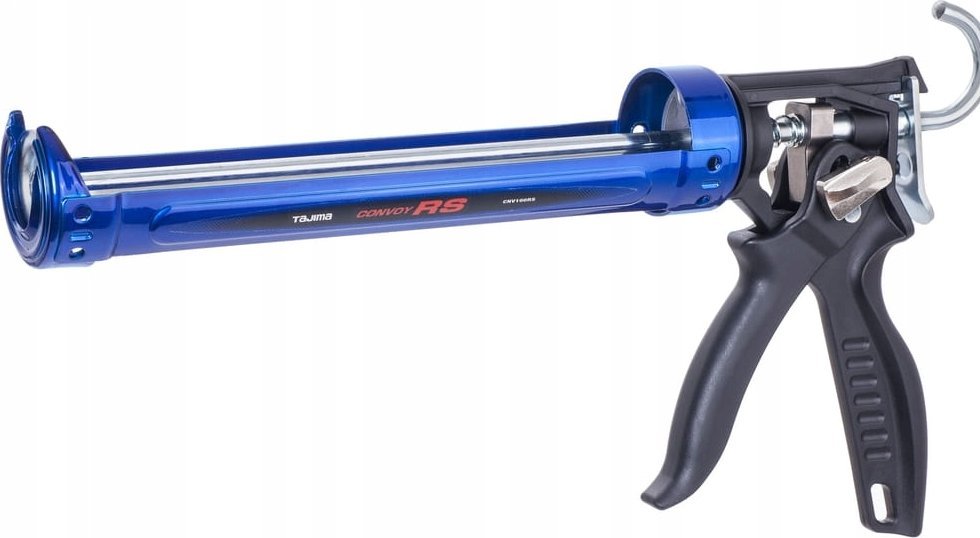 Tajima Pistoletas silikonui Tajima Convoy RS mėlynas, Super Heavy Duty, klampiam silikonui su reduktoriumi