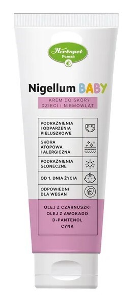Nigellum Baby Krem do skóry dzieci i niemowląt, 200 ml