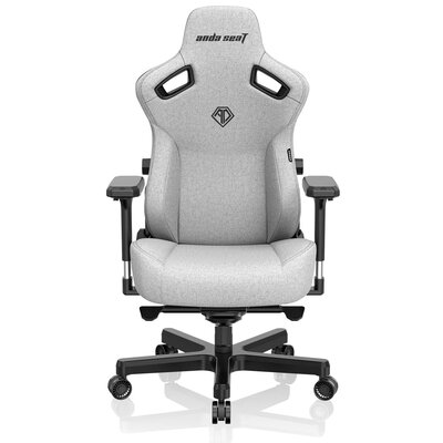 Anda Seat Kaiser 3 L Gamingowy do 150kg Tkanina Szary
