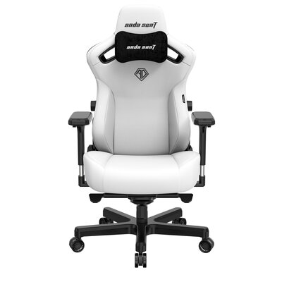 Anda Seat Kaiser 3 L Gamingowy do 150kg Skóra ECO Biały