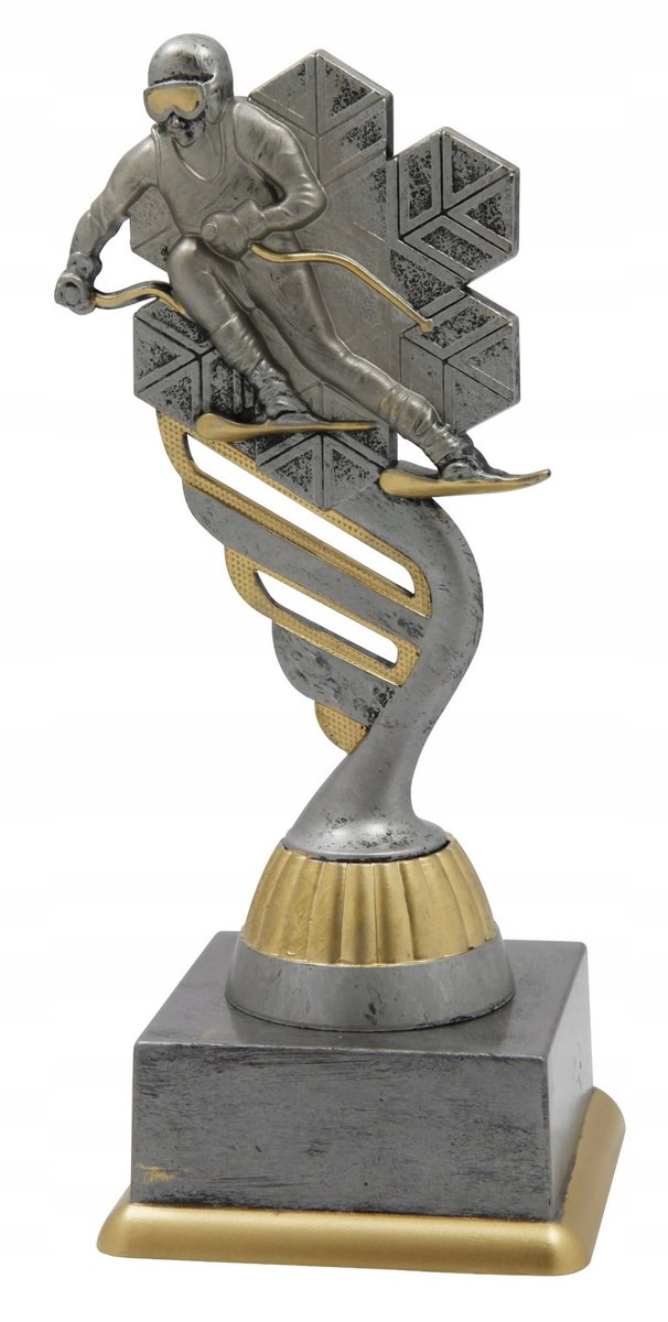Puchar / Statuetka NARCIARZ, SLALOM, narciarstwo, 19cm + GRAWER!