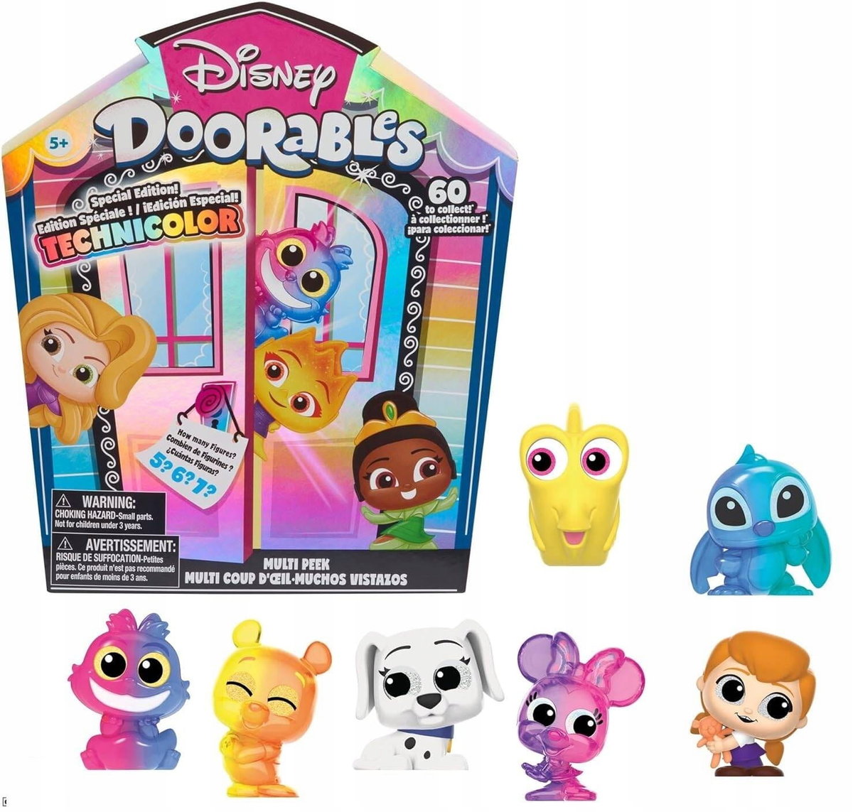 Disney Doorables Zestaw Figurek Technicolor Multi Peek Seria 11 Just Play