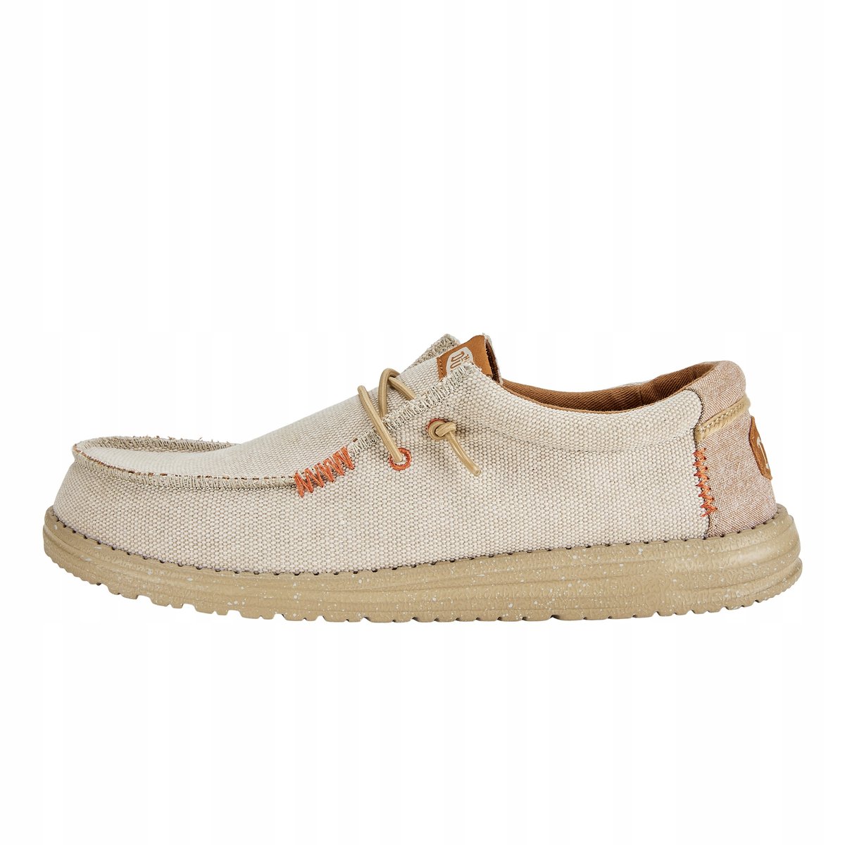 Męskie Mokasyny Buty Półbuty Wsuwane HeyDude Wally Coastline 40952 Jute 43
