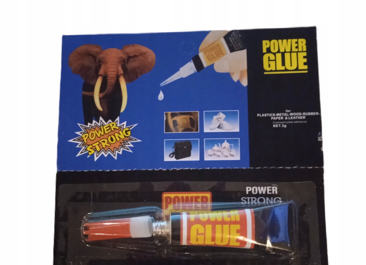 Klej Power Glue szybki extra mocny POWER STRONG 1 szt.