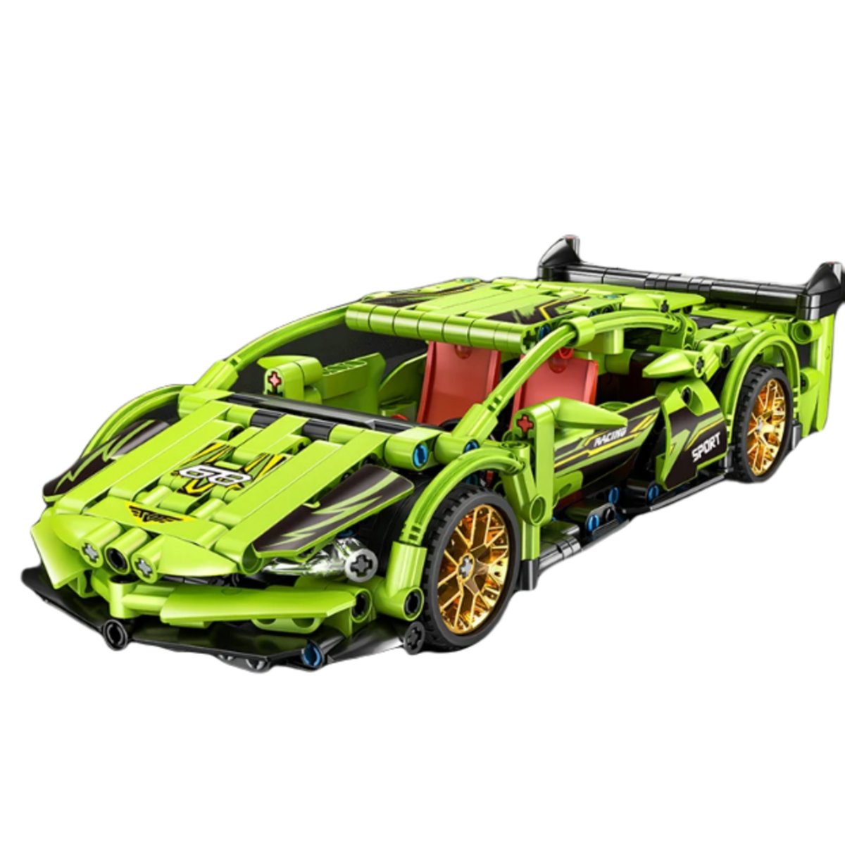 KLOCKI TECHNIC LAMBORGHINI SAMOCHÓD SPORTOWE AUTO WYŚCIGOWE Z KLOCKÓW