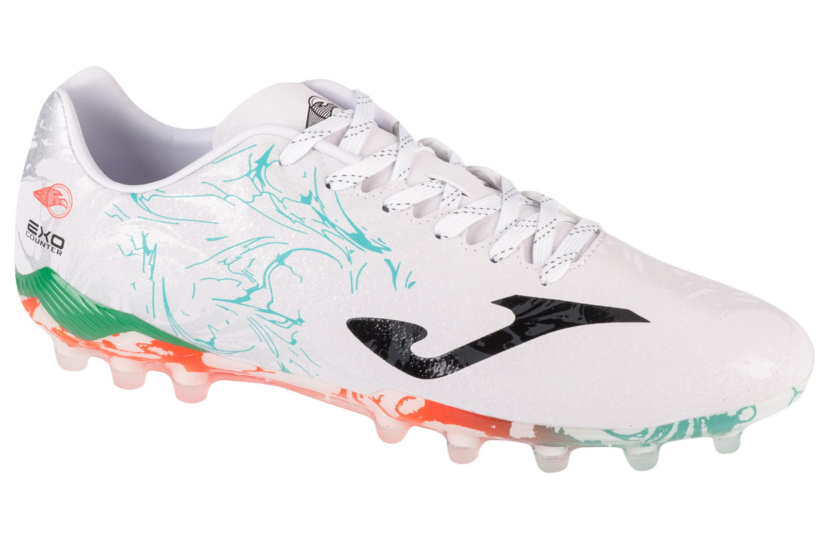 Joma Super Copa 2402 AG SUPW2402AG, Męskie, buty piłkarskie - korki, Biały