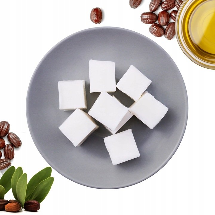 Baza Mydlana z OLEJEM JOJOBA Glicerynowa Mydło Bez SLS Wegańska Premium 1kg