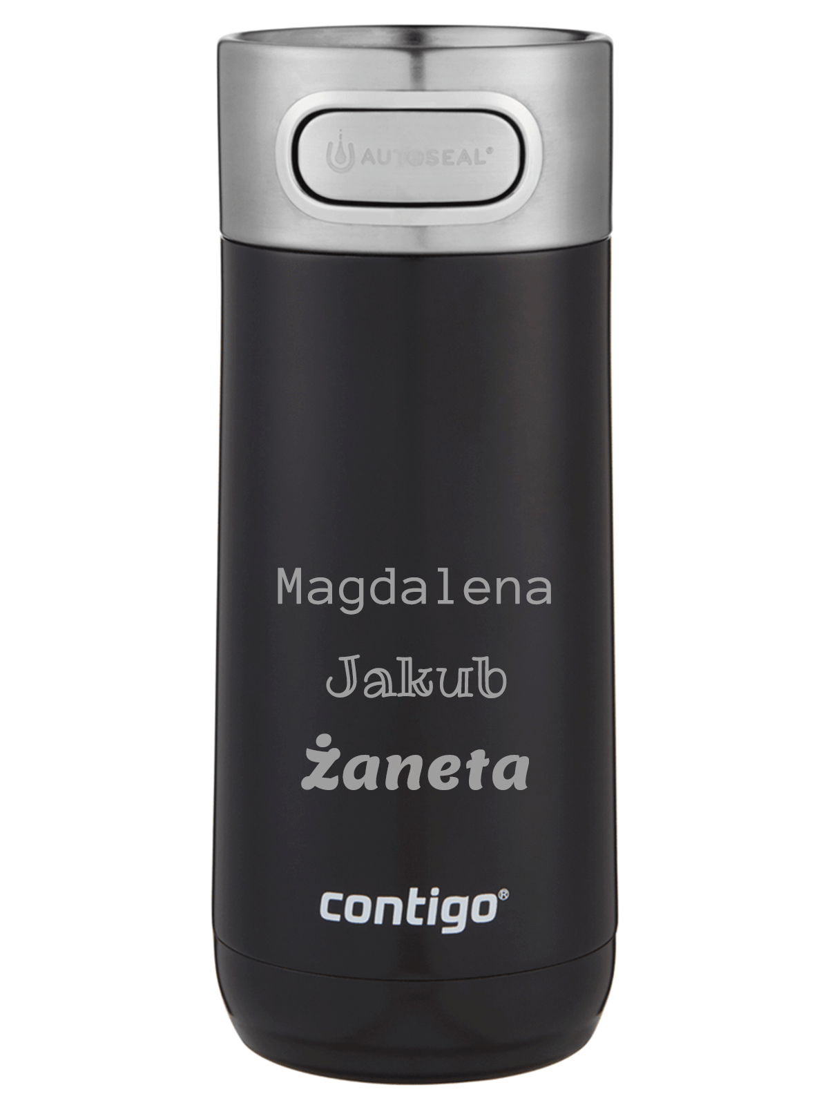 Kubek termiczny z grawerem Contigo Luxe 360ml - Licorice