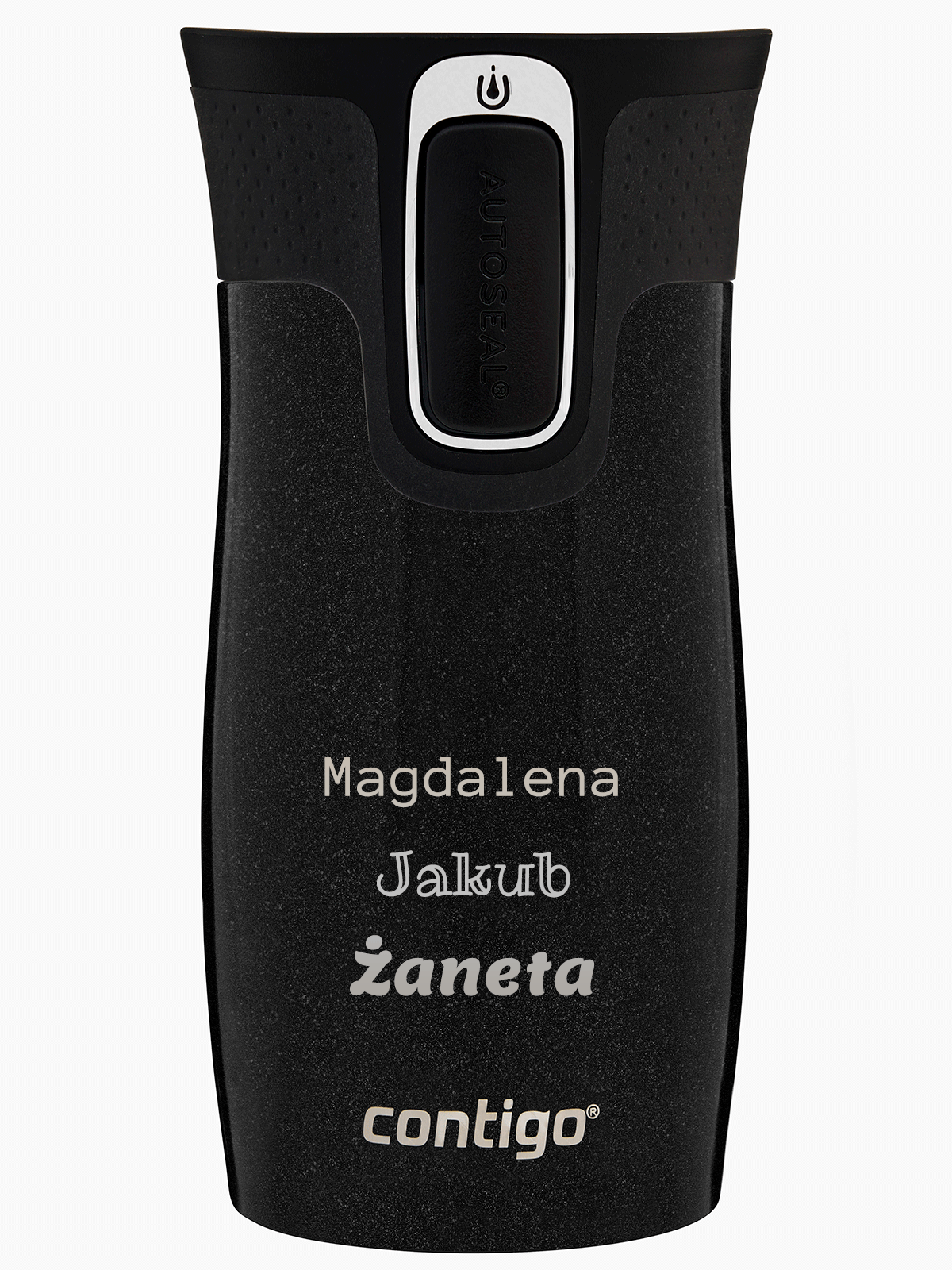 Kubek termiczny z grawerem Contigo West Loop Mini 300ml - Licorice