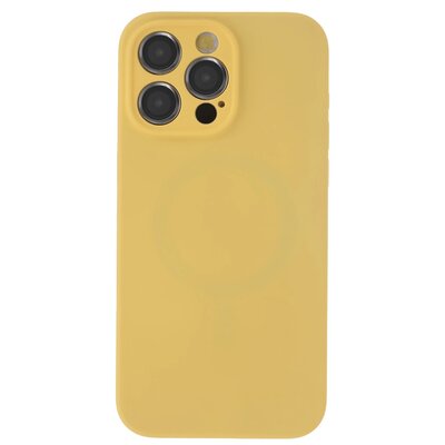 Etui TECTO SHIELD Soft Touch Mag do Apple iPhone 15 Pro Żółty