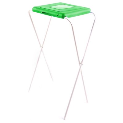 Stojak na worki na śmieci 1-komorowy Flipo zielony