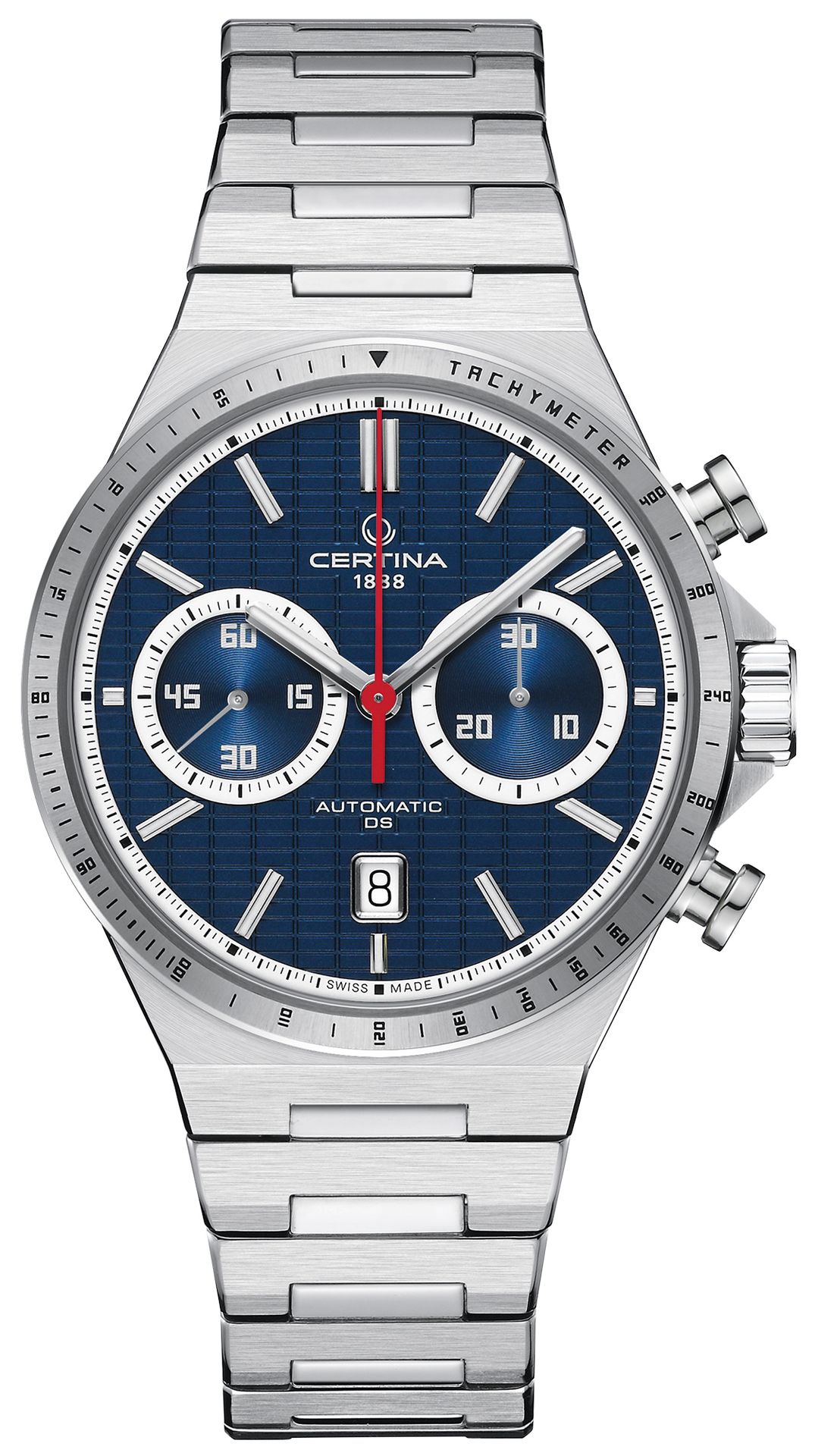 Zegarek Certina C043.427.11.041.00 DS-7 Chrono Auto Blue 42mm