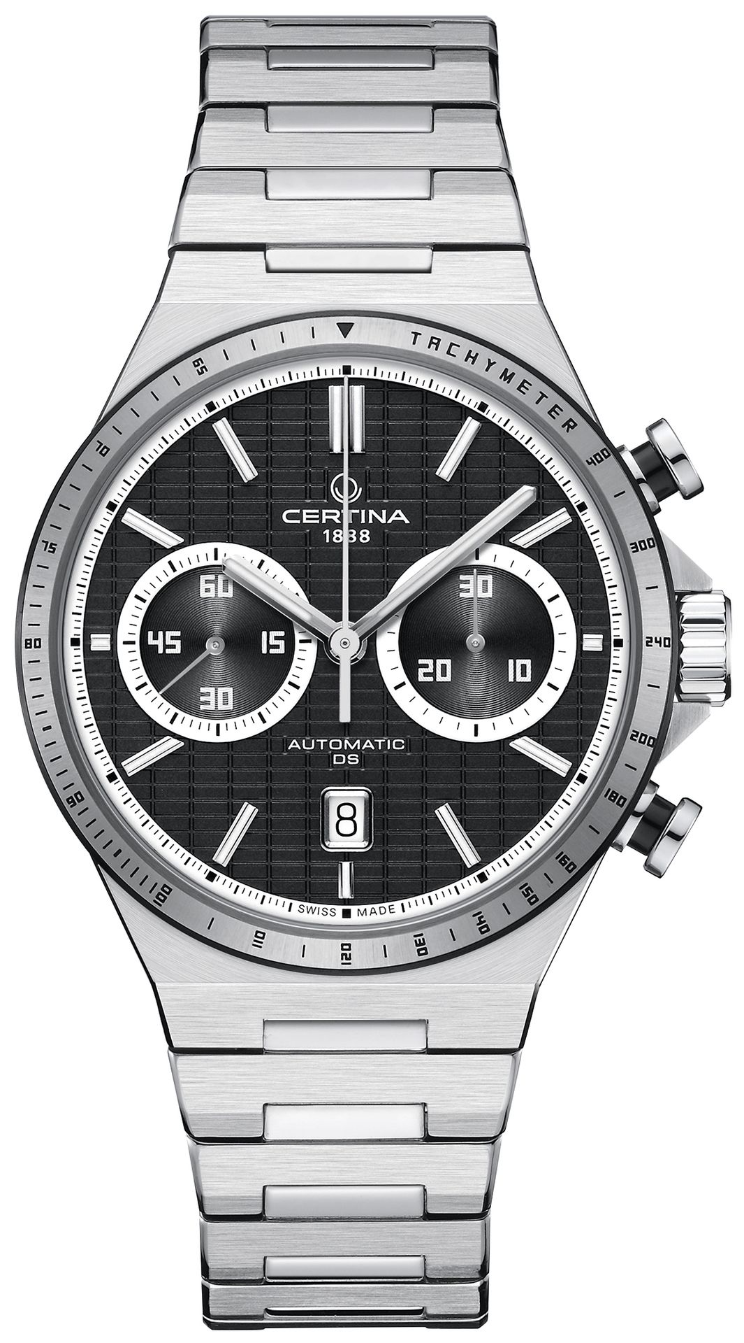 Zegarek Certina C043.427.21.051.00 DS-7 Chrono Auto Black 42mm