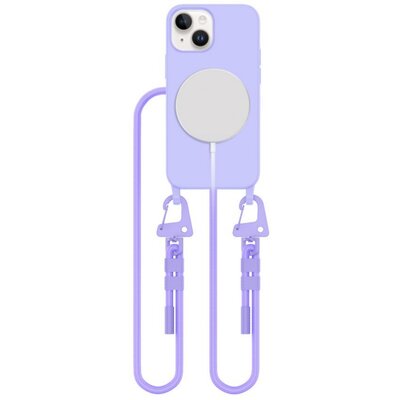 Etui TECH-PROTECT MagNecklace MagSafe do Apple iPhone 13 Mini Fioletowy