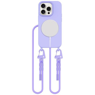 Etui TECH-PROTECT MagNecklace MagSafe do Apple iPhone 14 Pro Fioletowy