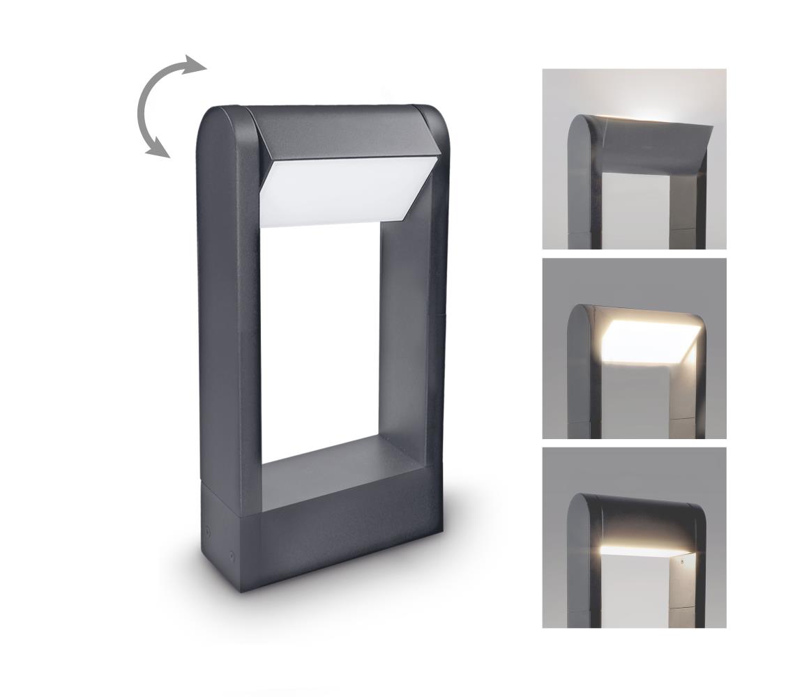 Brilagi - LED Lampa zewnętrzna CROTONE LED/7W/230V antracyt IP54 30 cm