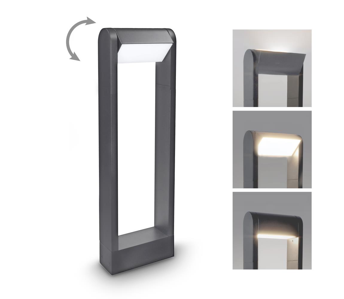 Brilagi - LED Lampa zewnętrzna CROTONE LED/7W/230V antracyt IP54 50 cm