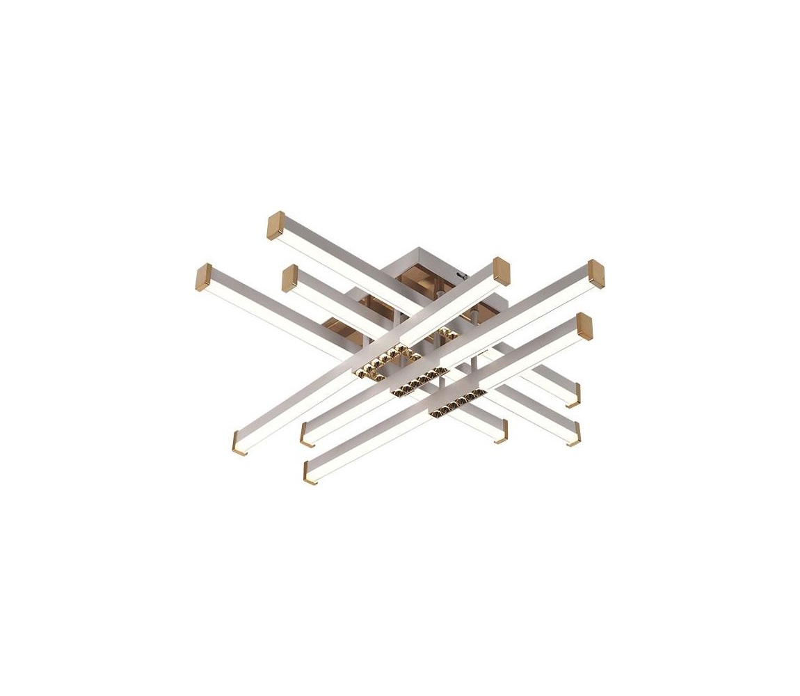 LED Ściemnialny żyrandol natynkowy LED/90W/230V 3000-6500K + pilot zdalnego sterowania