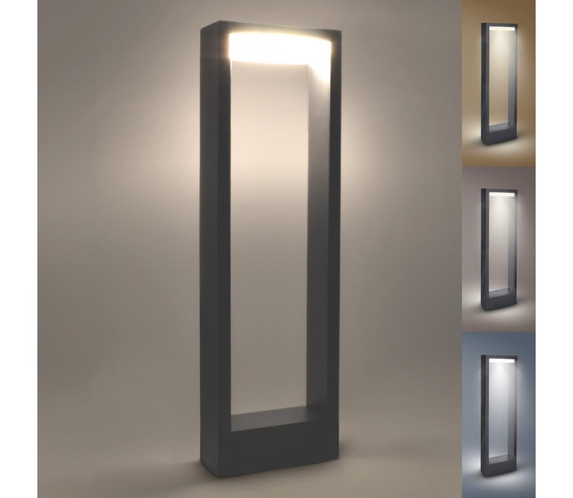 Brilagi-LED Lampa zewnętrzna RAGUSA LED/7W/230V 3000/4000/6000K antracyt IP54 50 cm