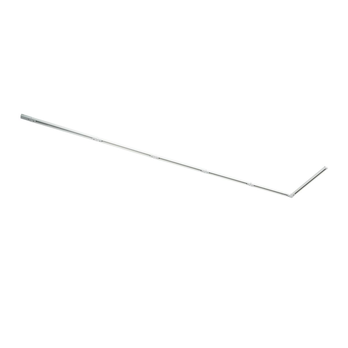 QAZQA Nowoczesny system oświetlenia szynowego biały 1-fazowy 300cm - Iconic