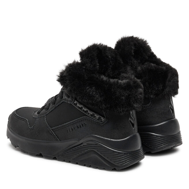 Botki Skechers Uno Lite - Comfurt Collar 310396L/BBK Czarny