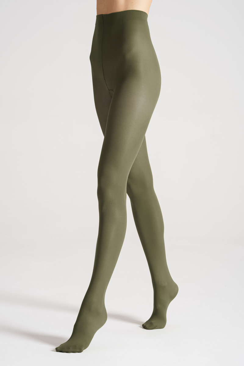 SATIN 40 Rajstopy Veneziana olivo 4.