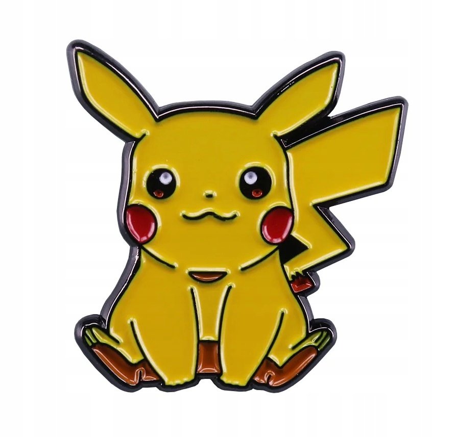 PIĘKNA PRZYPINKA, PLAKIETKA, PIN - POKEMON PIKACHU