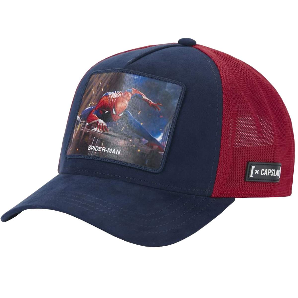 Capslab Marvel Black Panther Cap CL-MAR7-1-PCT-SPI, Mężczyzna, Czapka z daszkiem, Czerwony