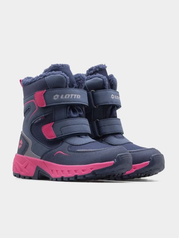 Buty dziecięce zimowe śniegowce LOTTO ALSTYNE TEX K 2600490K-5940 Granatowy