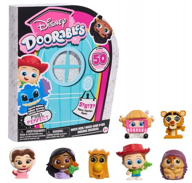 Disney Doorables Zestaw Figurek Pixel Perfect Multi Peek Seria 12 Just Play