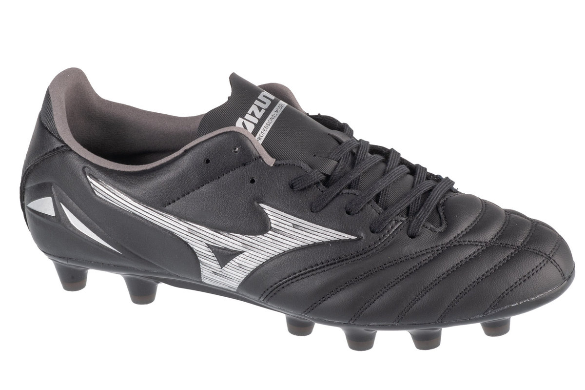 Mizuno Morelia Neo IV Pro FG P1GA243403, Męskie, buty piłkarskie - korki, Czarne
