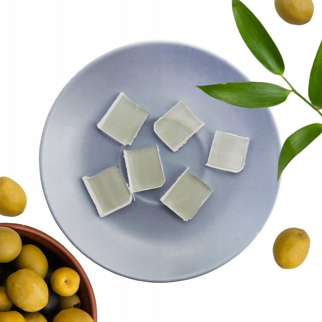 Baza Mydlana Glicerynowa Oliwa z Oliwek 100% Naturalna Mydło Premium 1kg