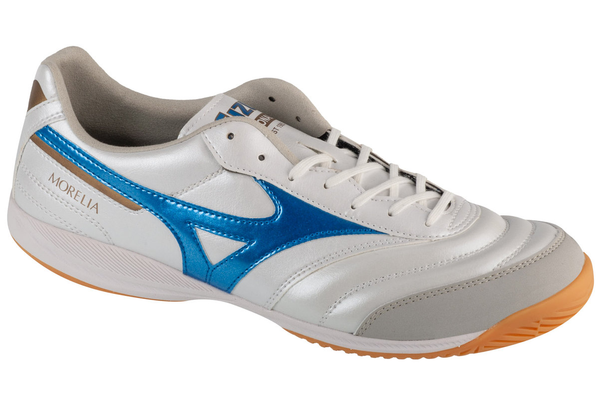 Mizuno Morelia Sala Pro IN Q1GA241325, Męskie, buty halowe - halówki, Biały