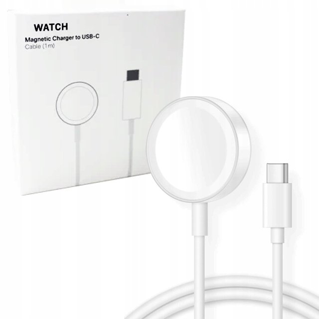 Ładowarka Indukcyjna Kabel Usb Do Apple Watch 1 2 3 4 5 6 Se 7 8 9 10 Ultra